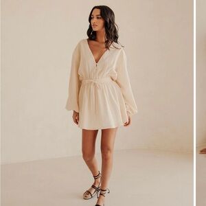 Sabo Anisha dress Xs cream